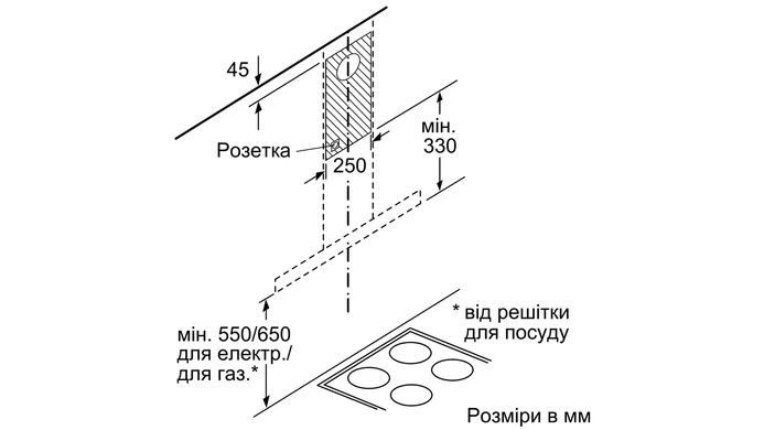 Вытяжка Siemens LC97BHM50