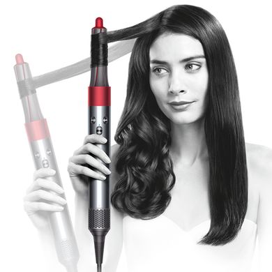 Фен-стайлер Dyson Airwrap Styler Complete HS01 Nickel/Red (332880-01)