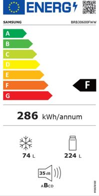 Встраиваемый холодильник Samsung BRB30600FWW