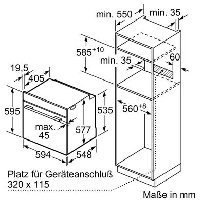 Встраиваемая духовка Siemens HB876G8B6