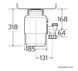 Измельчитель пищевых отходов In-Sink-Erator Model 66