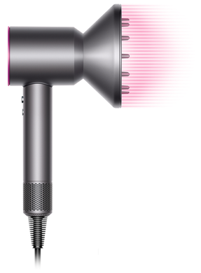 Фен для волос Dyson HD07 Supersonic Hair Dryer Iron/Fuchsia (386732-01)